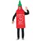 The Costume Center Red and Green Sriracha Sauce Themed Unisex Adult Costume - One Size